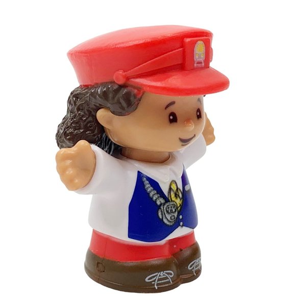 Fisher Price Little People Train Conductor Engineer Girl 2016 Figure DYP25 - Picture 5 of 9